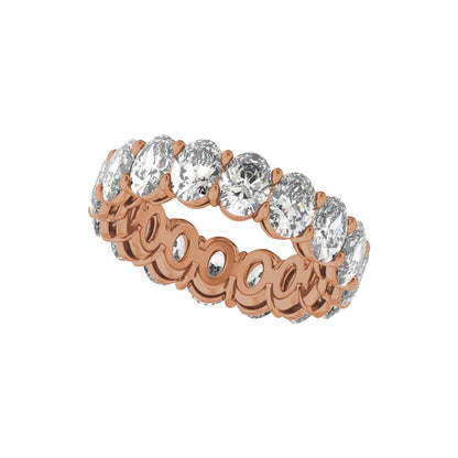 8 1/3 CTW Natural Diamond Low Profile Eternity Band