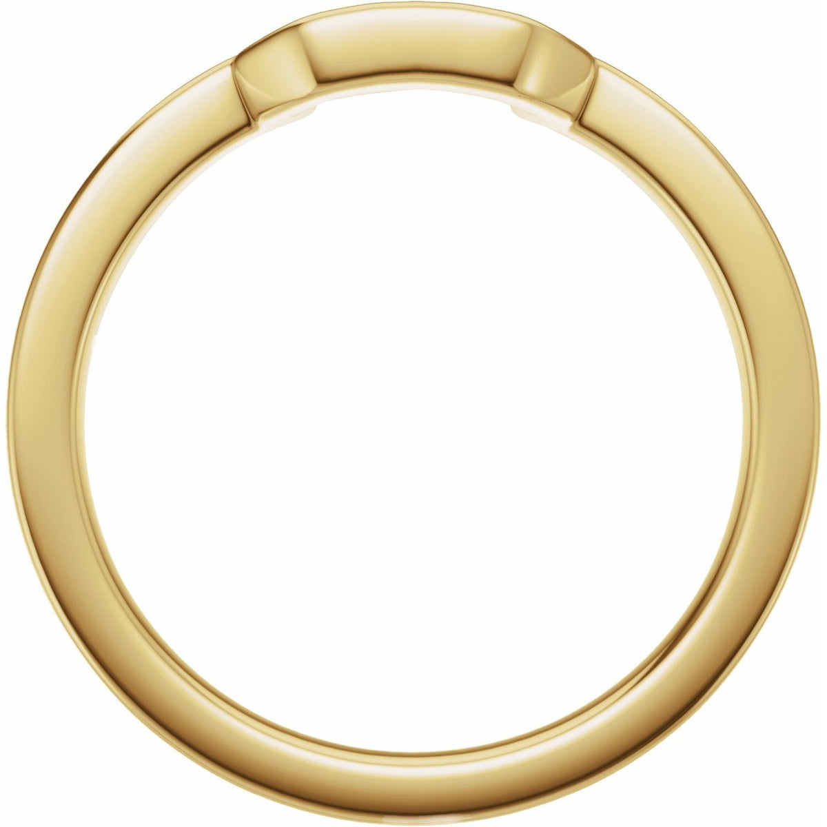 Band for 8x6 mm Emerald Ring