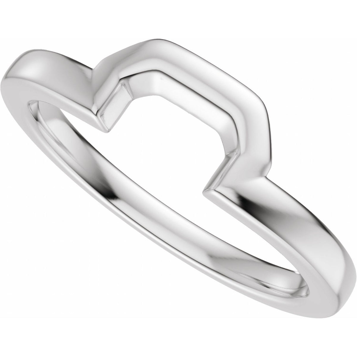 Band for 10x5 mm Emerald Ring