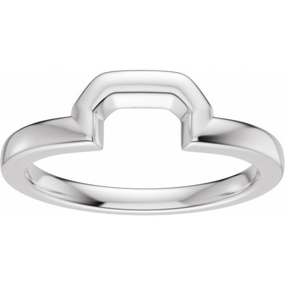Band for 10x5 mm Emerald Ring