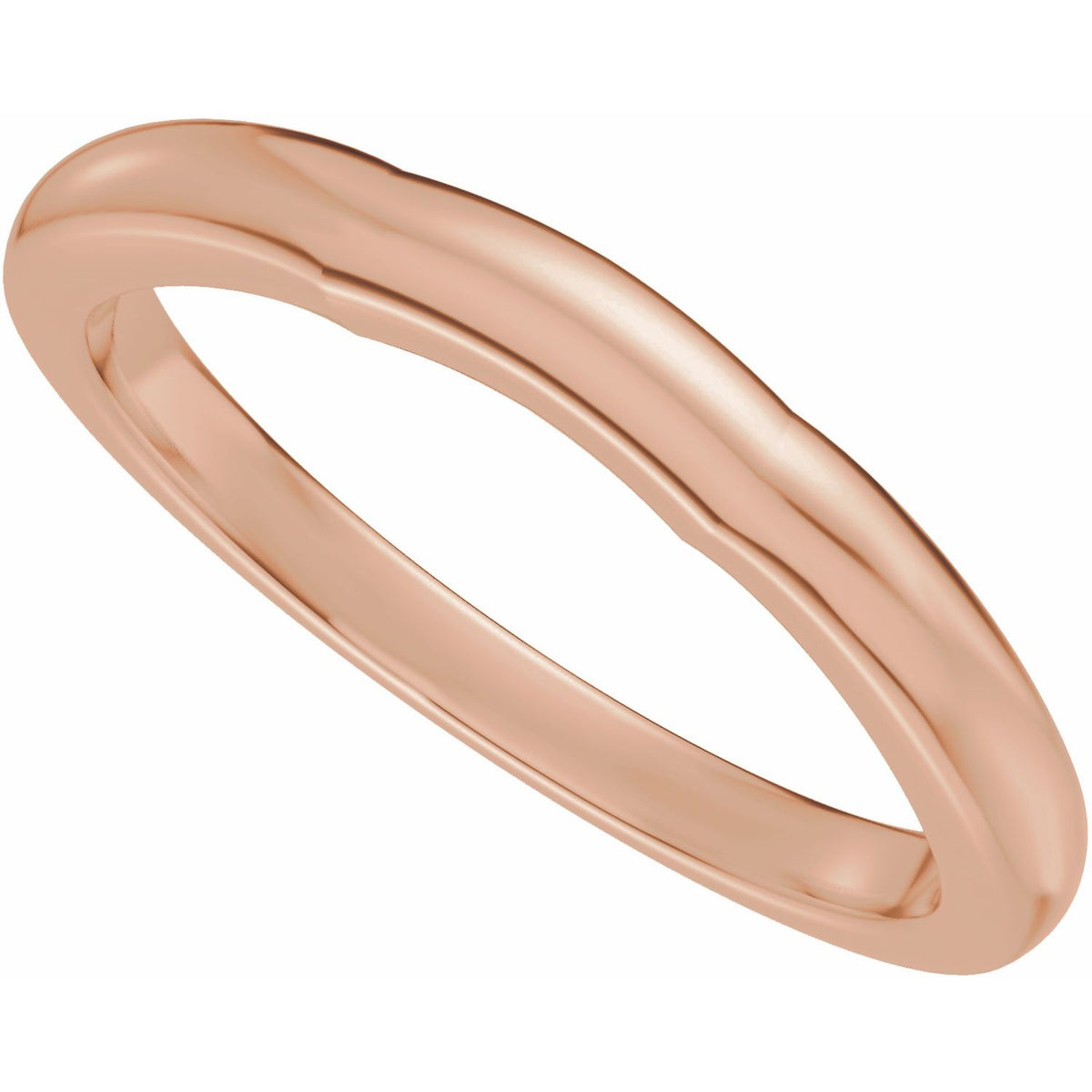 Matching Band, 2.2 mm, Three-Stone Engagement