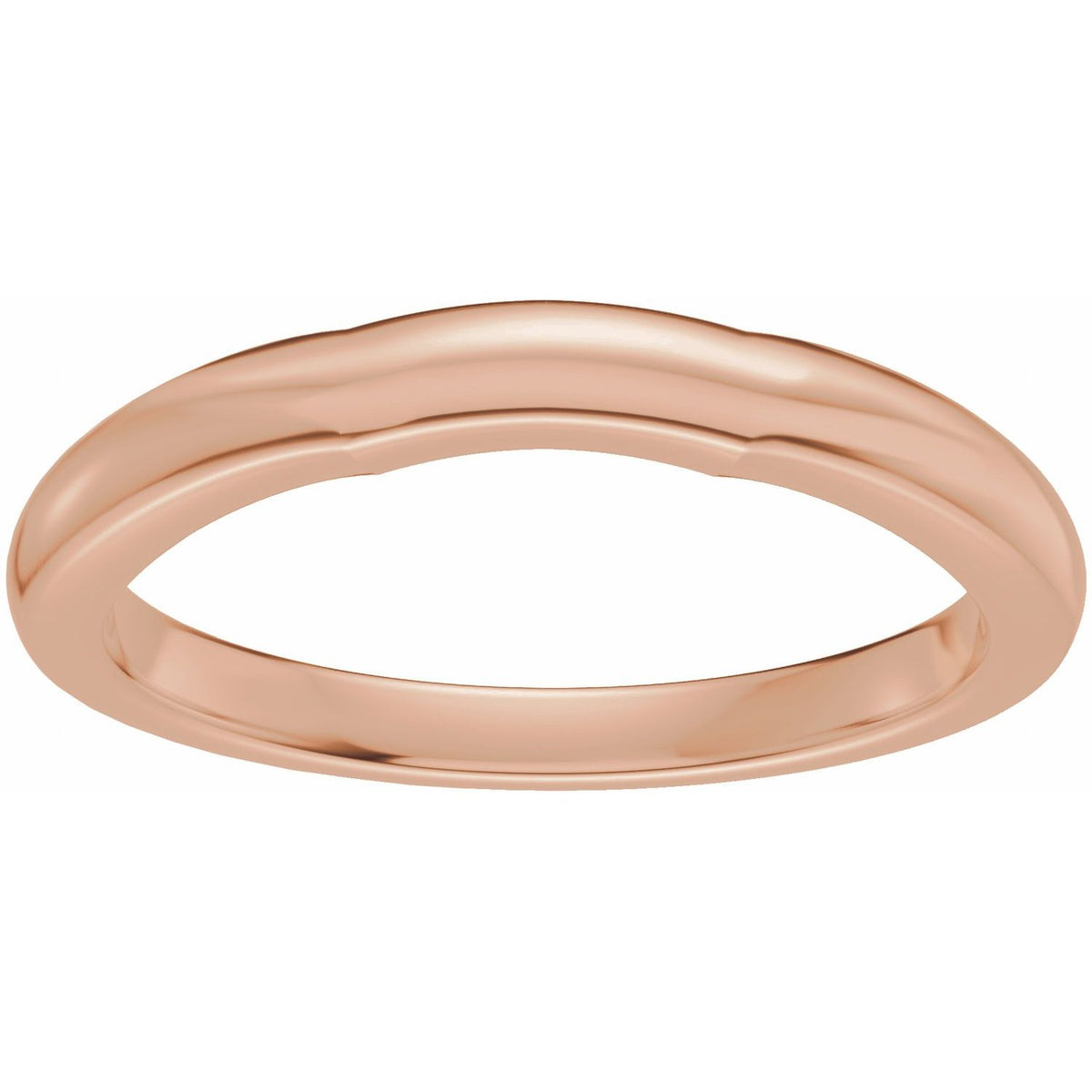 Matching Band, 2.2 mm, Three-Stone Engagement