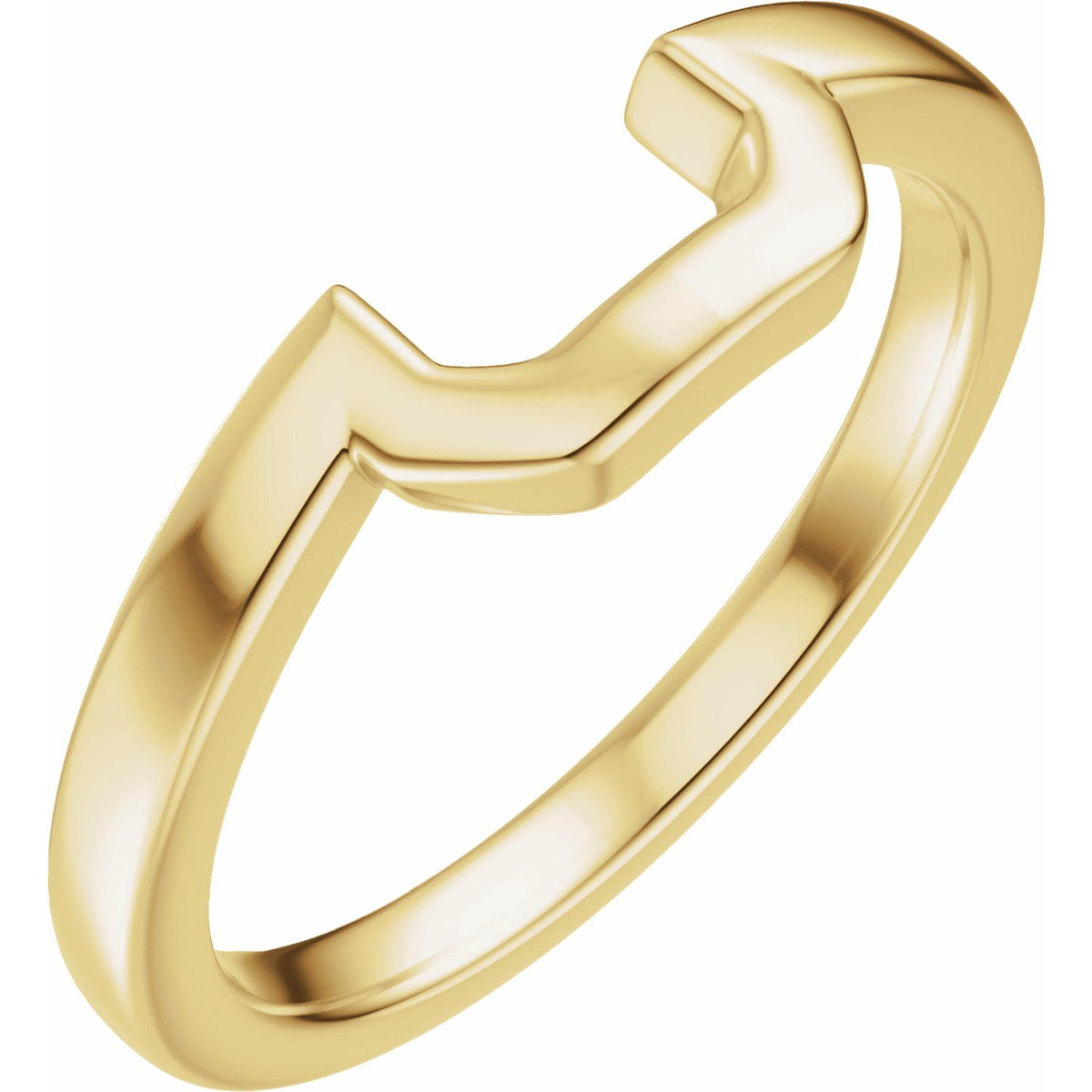 Band for 8x6 mm Emerald Ring