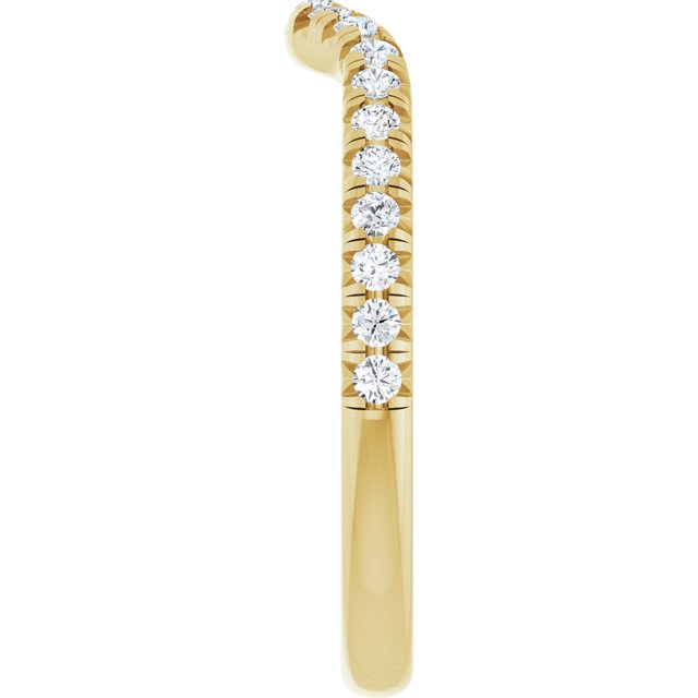 1/3 CTW Natural Diamond Matching Band, 3.7 mm