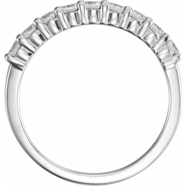 1/2 CTW Natural Diamond Anniversary Band, 2.5 mm
