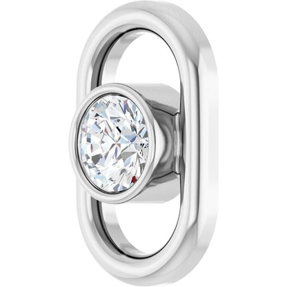 1/10 CT Natural Diamond Link, 5.5 mm x 9 mm