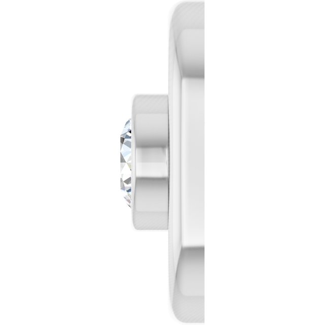 1/10 CT Lab-Grown Diamond Link, 5.5 mm x 9 mm