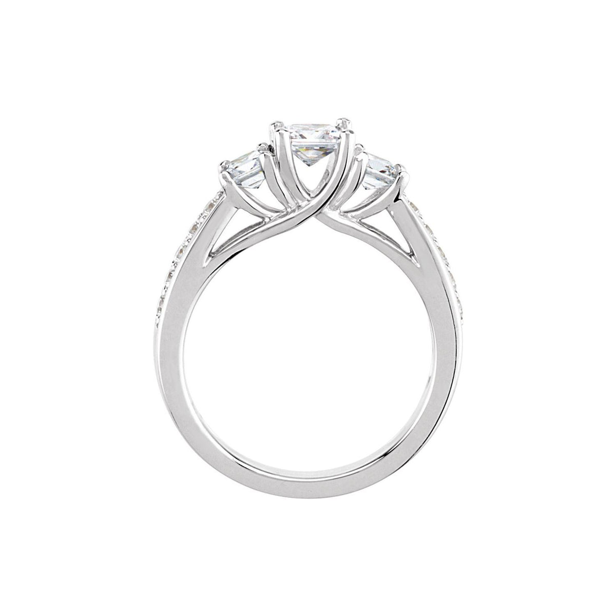 1/6 CTW Natural Diamond Band for Engagement Ring
