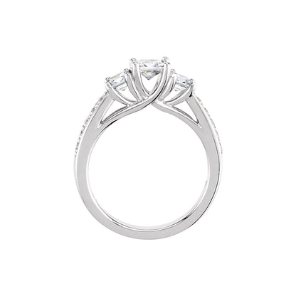 1/6 CTW Natural Diamond Band for Engagement Ring