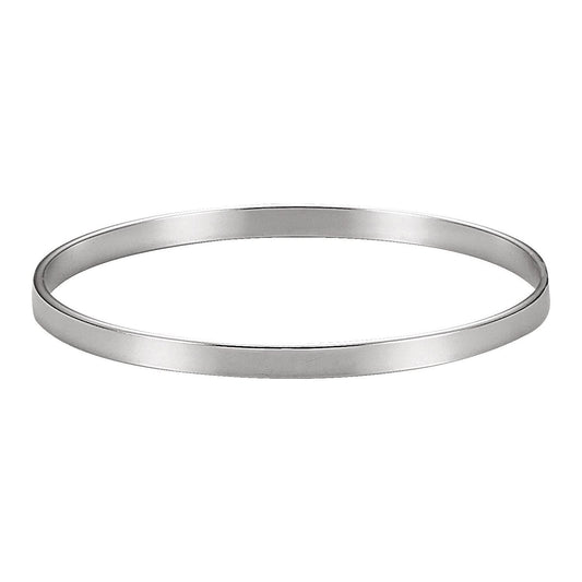 Sterling Silver Bangle 6 1/2" Bracelet