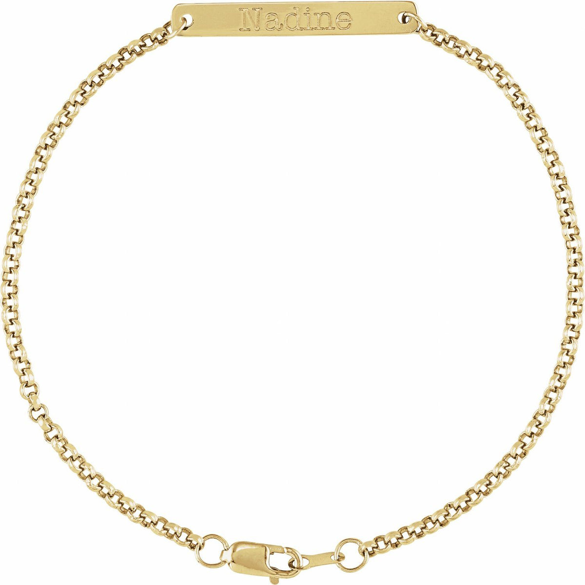 Engravable Link 7" Bracelet