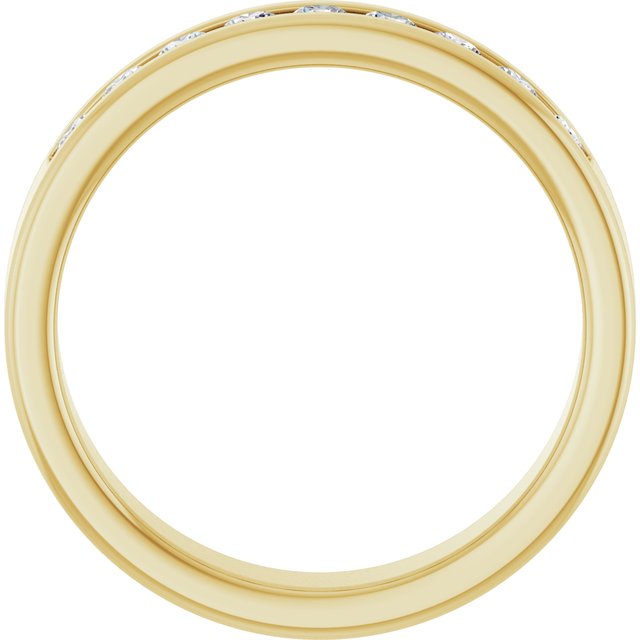 1/2 CTW Natural Diamond Band, 5 mm, Channel-Set