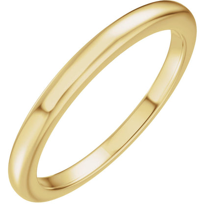 Matching Band, 2 mm, Accented Engagement