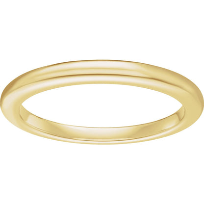 Matching Band, 2 mm, Accented Engagement