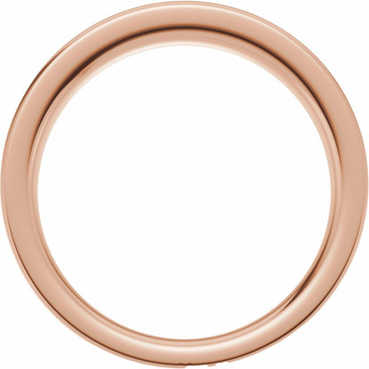 Matching Band, 3 mm, Three-Stone Engagement