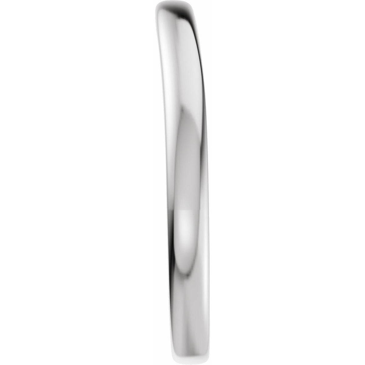 Matching Band for 9x7 mm Oval Ring, 2.2 mm