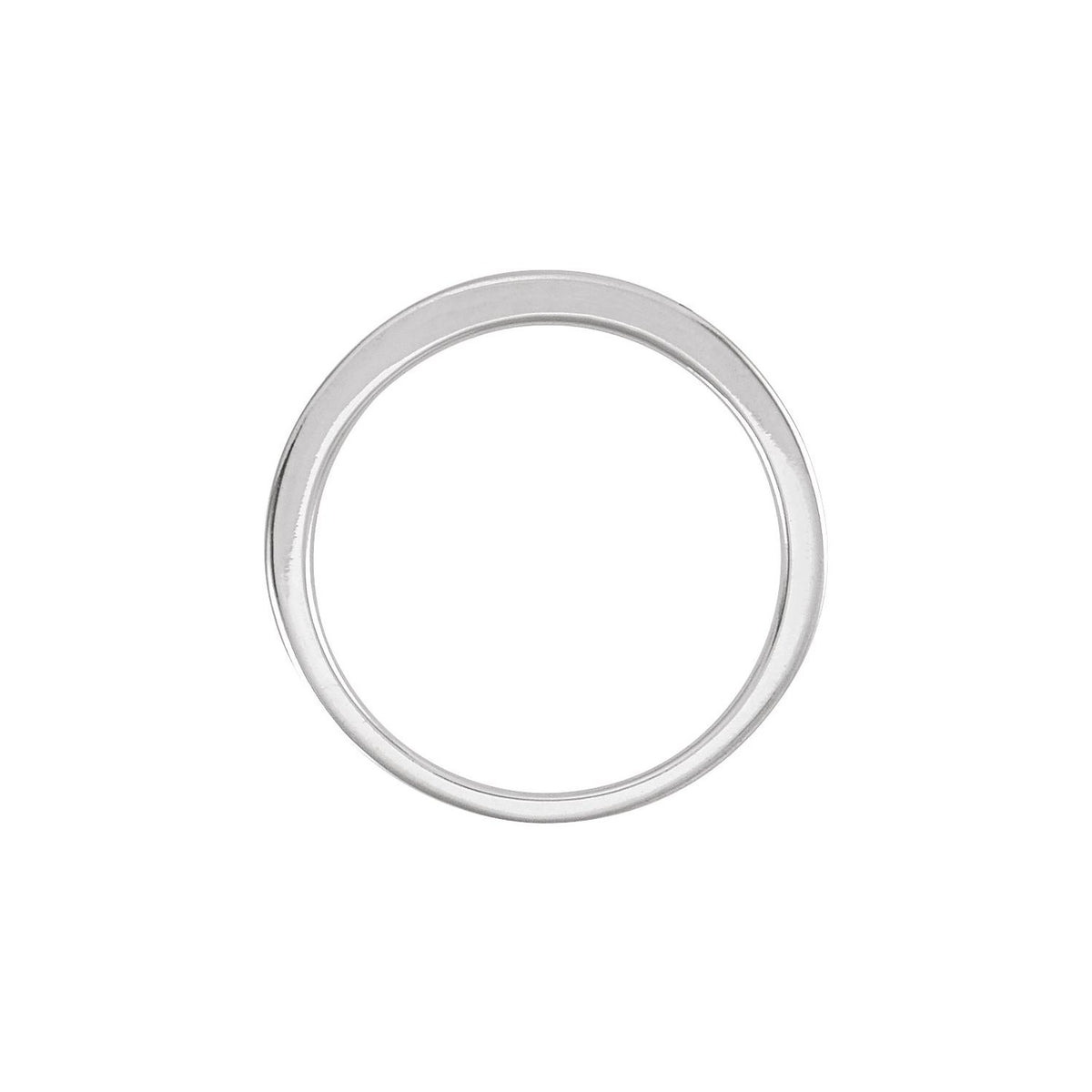14K White Gold 1/6 CTW Natural Diamond Band, 3.1 mm