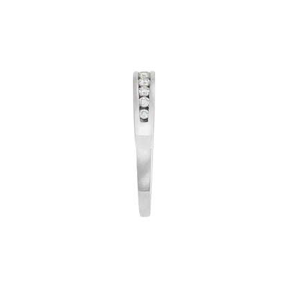 14K White Gold 1/6 CTW Natural Diamond Band, 3.1 mm