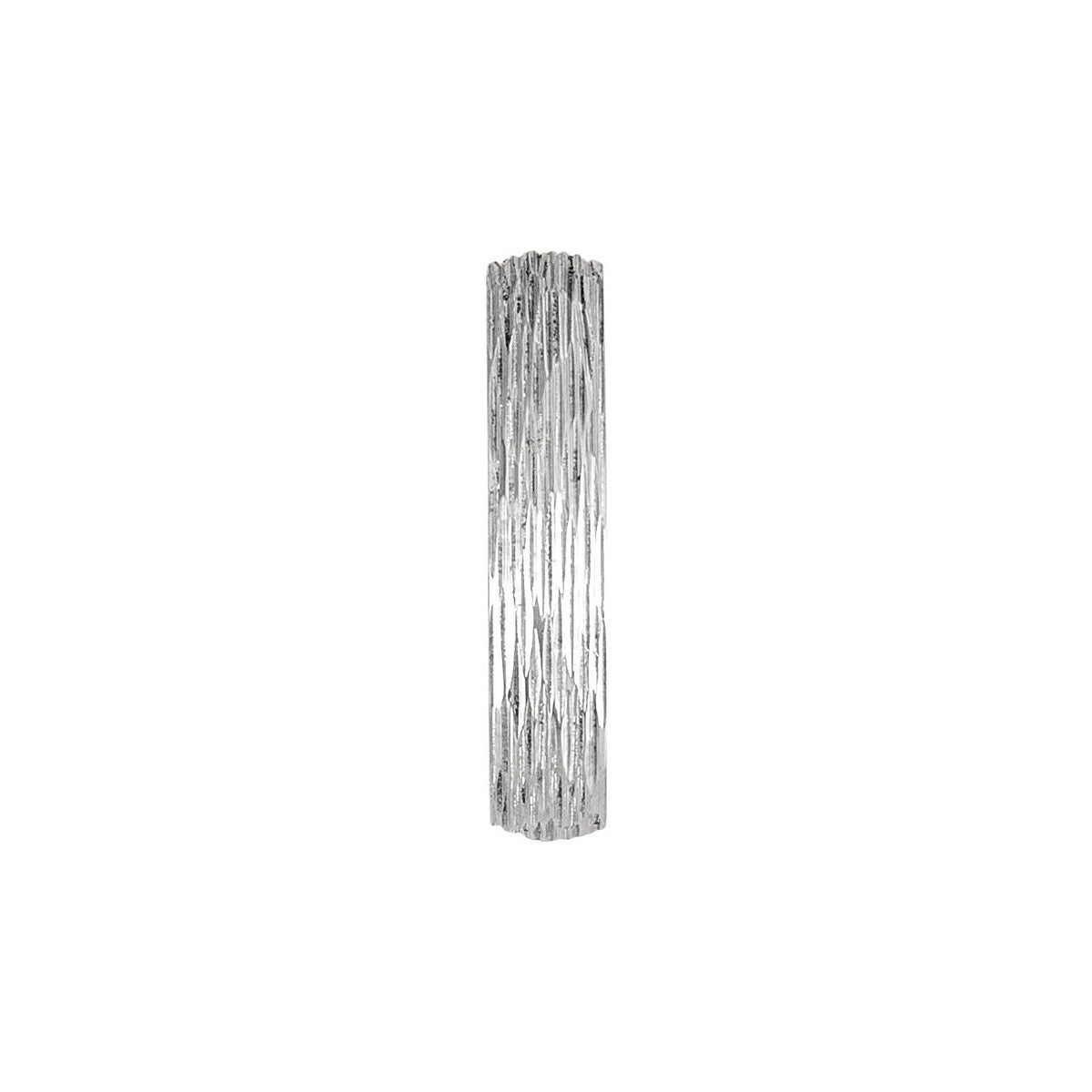 Tree Bark-Inspired Comfort-Fit Flat Band, 4 mm