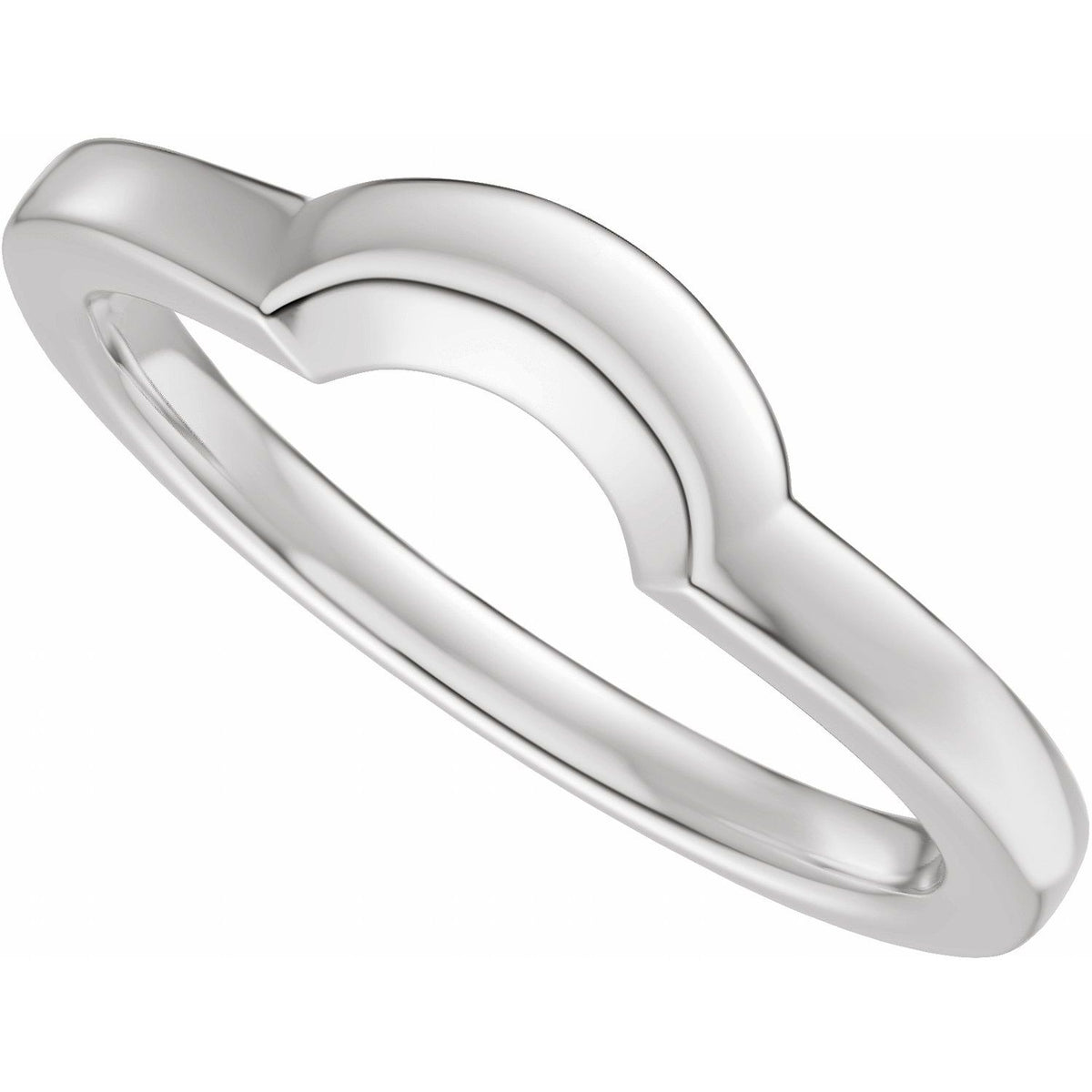 Band for 9x7 mm Oval Ring