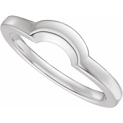 Band for 10x8 mm Oval Ring
