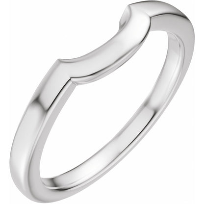 Band for 10x8 mm Oval Ring
