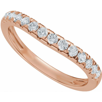 1/4 CTW Natural Diamond Band, 3 mm