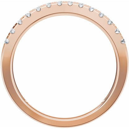 1/4 CTW Lab-Grown Diamond Band, 3 mm