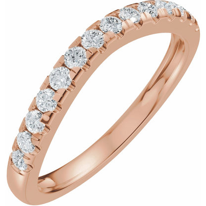 1/4 CTW Natural Diamond Band, 3 mm