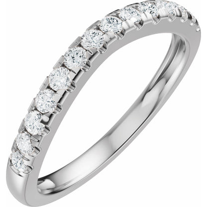 1/4 CTW Natural Diamond Band, 3 mm