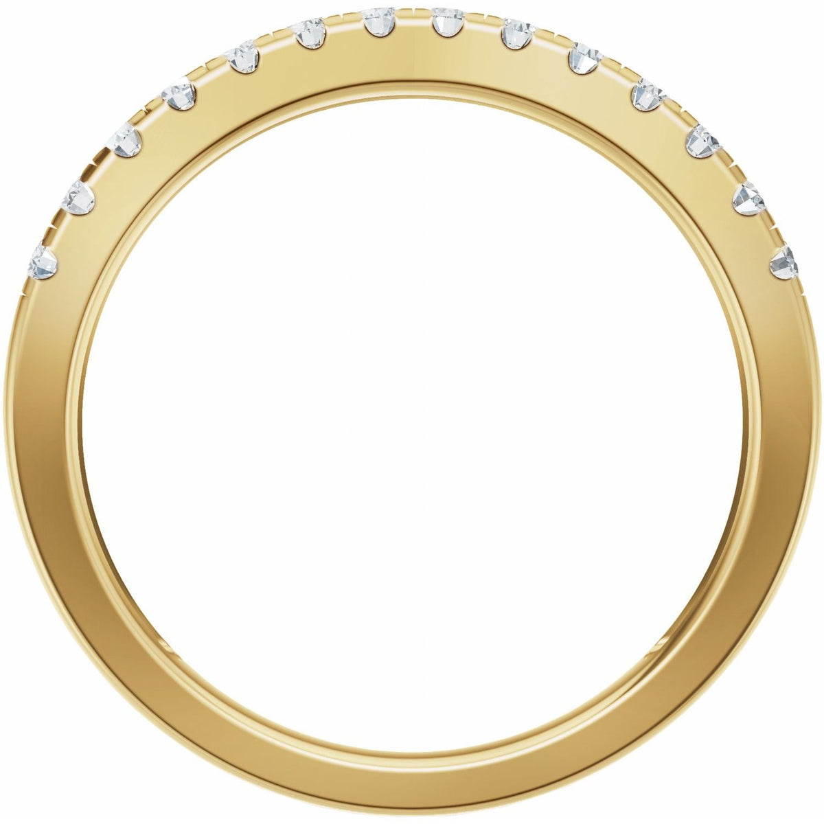 1/4 CTW Natural Diamond Band, 3 mm