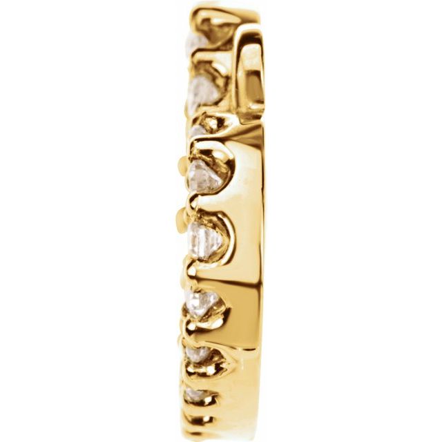 1/4 CTW Lab-Grown Diamond Heart Dangle
