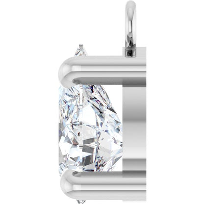 1/2 CT Lab-Grown Diamond Dangle, 5.4 mm x 8.9 mm