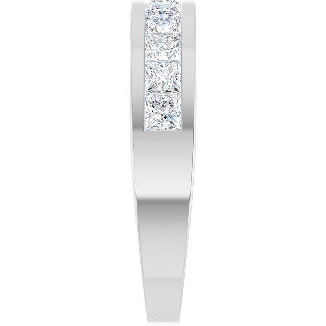 1 CTW Natural Diamond Channel-Set Anniversary Band