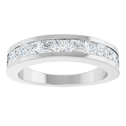 1 CTW Natural Diamond Channel-Set Anniversary Band