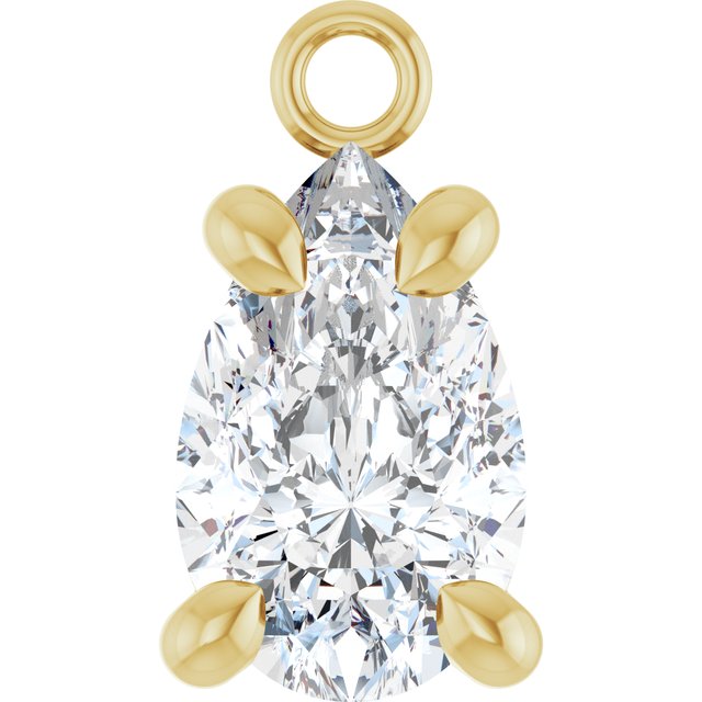 3/4 CT Lab-Grown Diamond Dangle