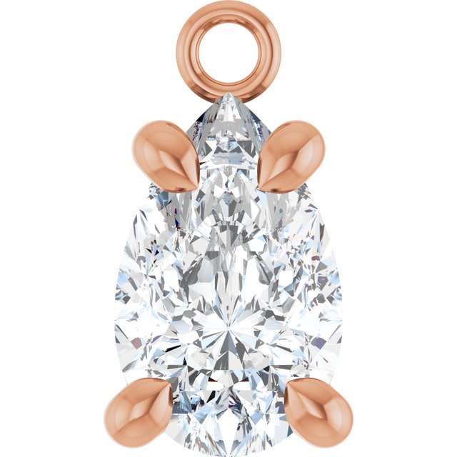 3/4 CT Lab-Grown Diamond Dangle