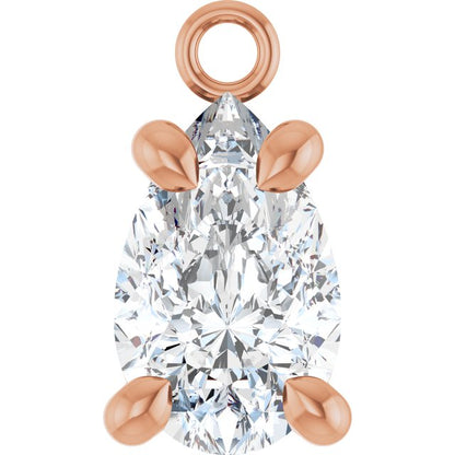 3/4 CT Lab-Grown Diamond Dangle