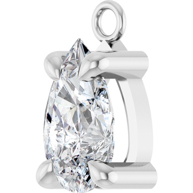 3/4 CT Lab-Grown Diamond Dangle