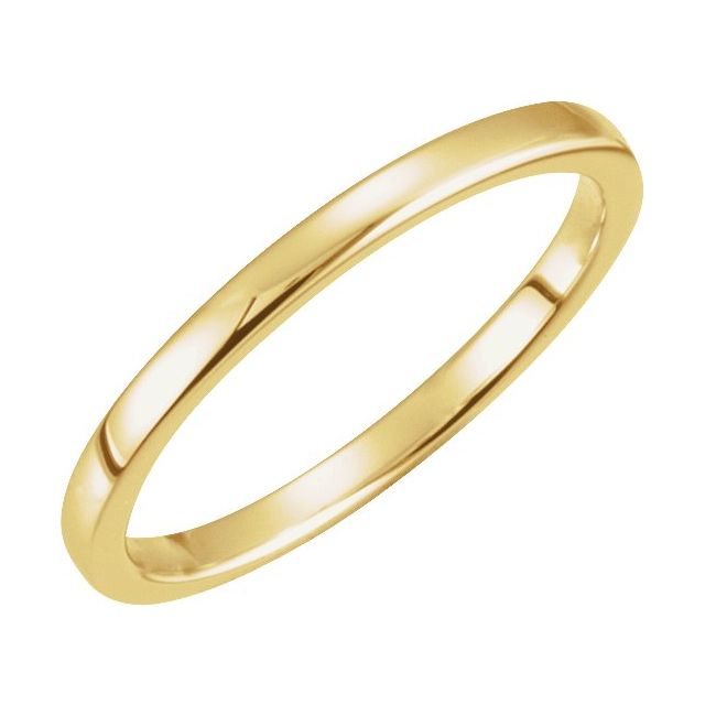 Band, 1.9 mm, Solitaire Floral Engagement