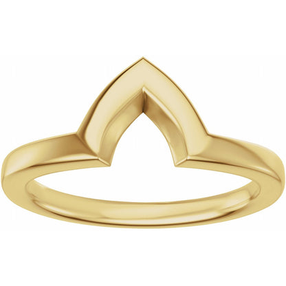 Band for 14x7 mm Marquise Ring