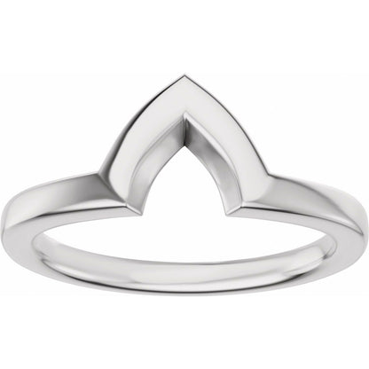 Band for 10x5 mm Marquise Ring, 7.15 mm