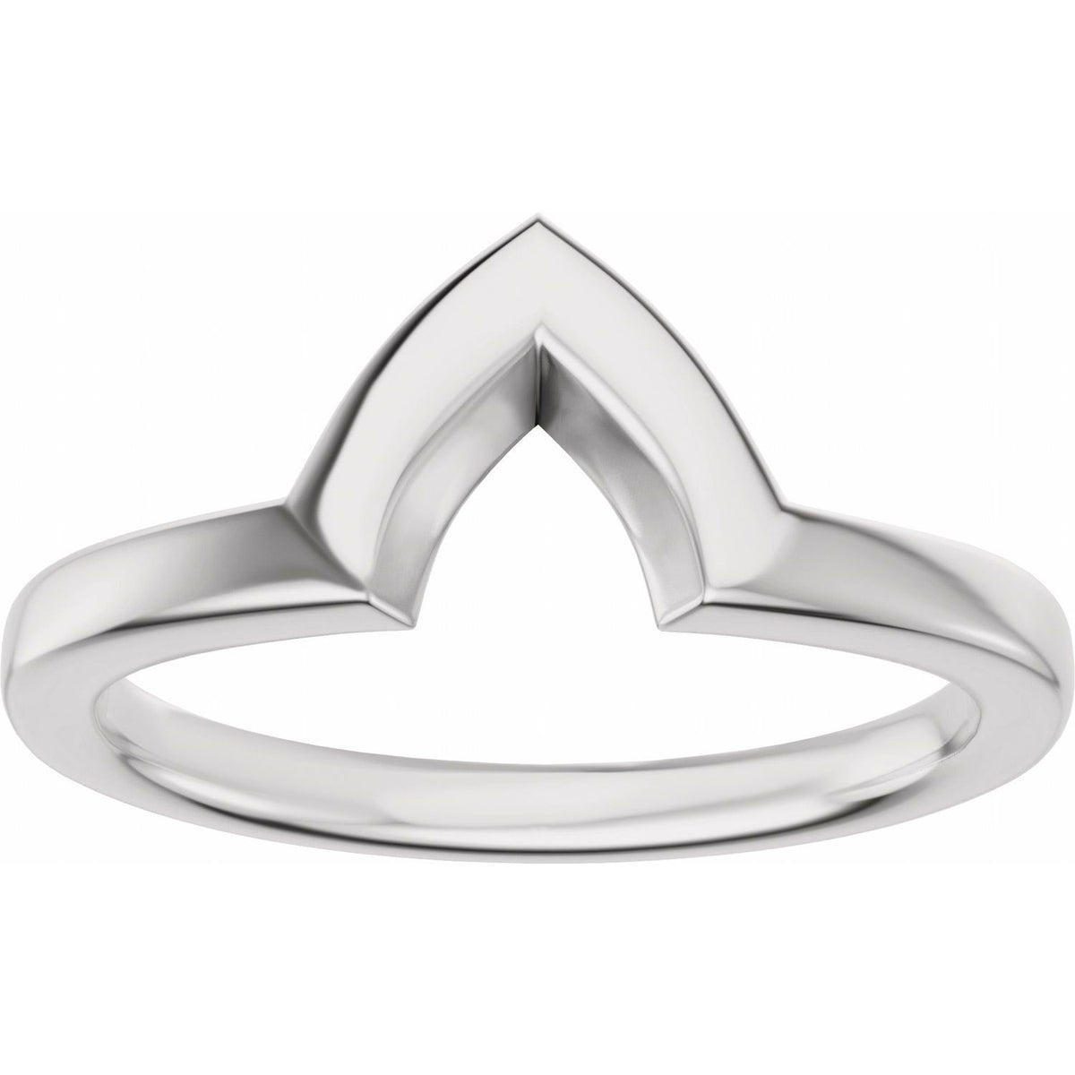 Band for 12x6 mm Marquise Ring, 7.85 mm