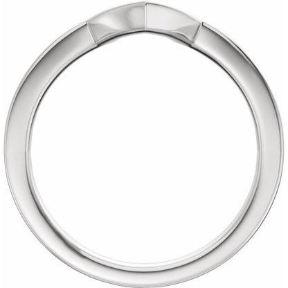Band for 14x7 mm Marquise Ring