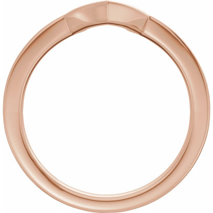 Band for 12x6 mm Marquise Ring, 7.85 mm