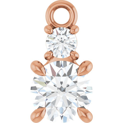 1/2 CTW Natural Diamond Dangle