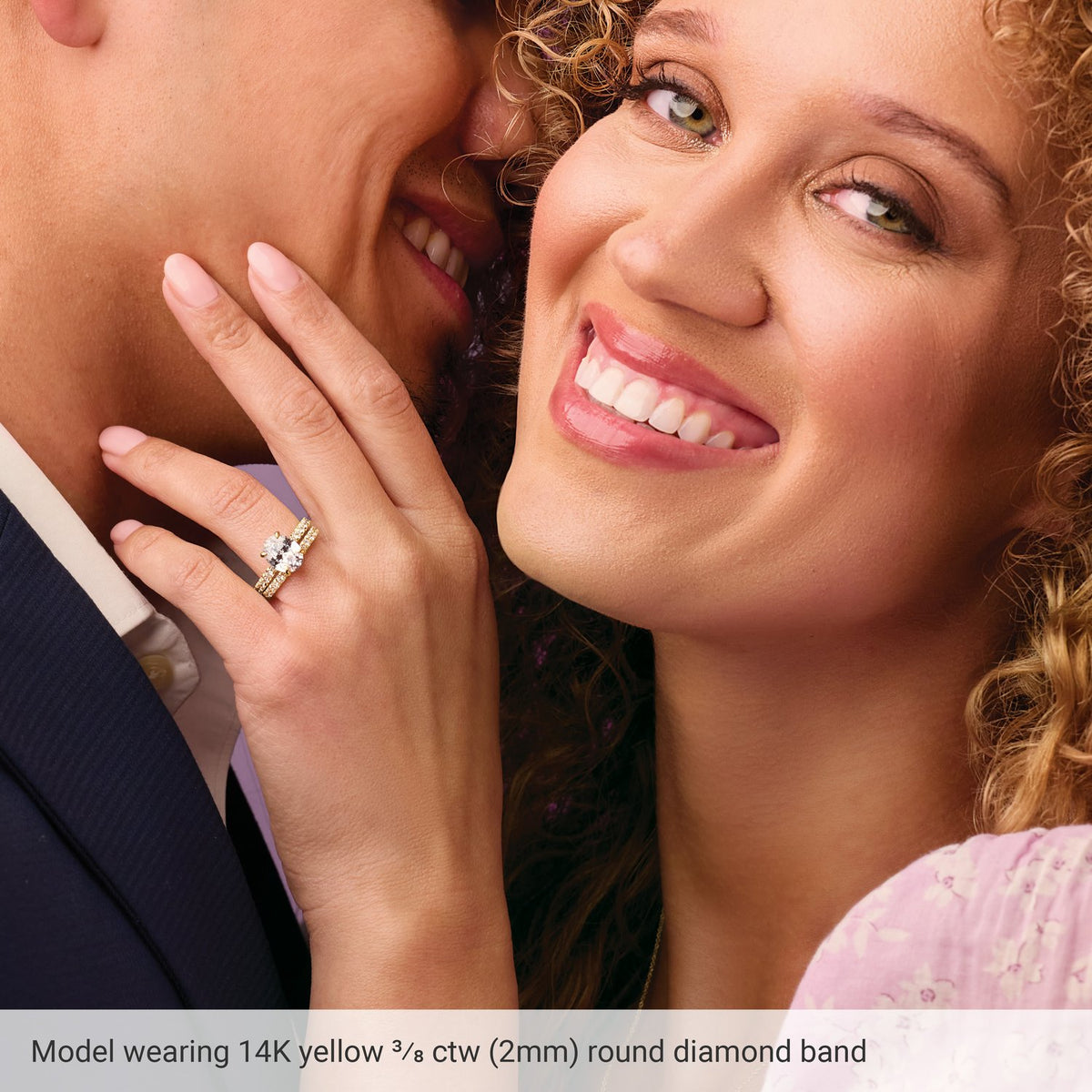 1/4 CTW Natural Diamond French-Set Anniversary Band, 1.9 mm