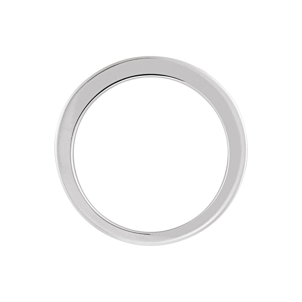 Platinum 3/8 CTW Natural Diamond Ladies Channel-Set Band