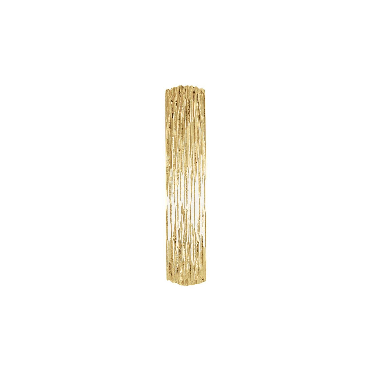 Tree Bark-Inspired Comfort-Fit Flat Band, 4 mm