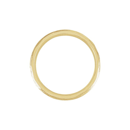 Tree Bark-Inspired Comfort-Fit Flat Band, 4 mm